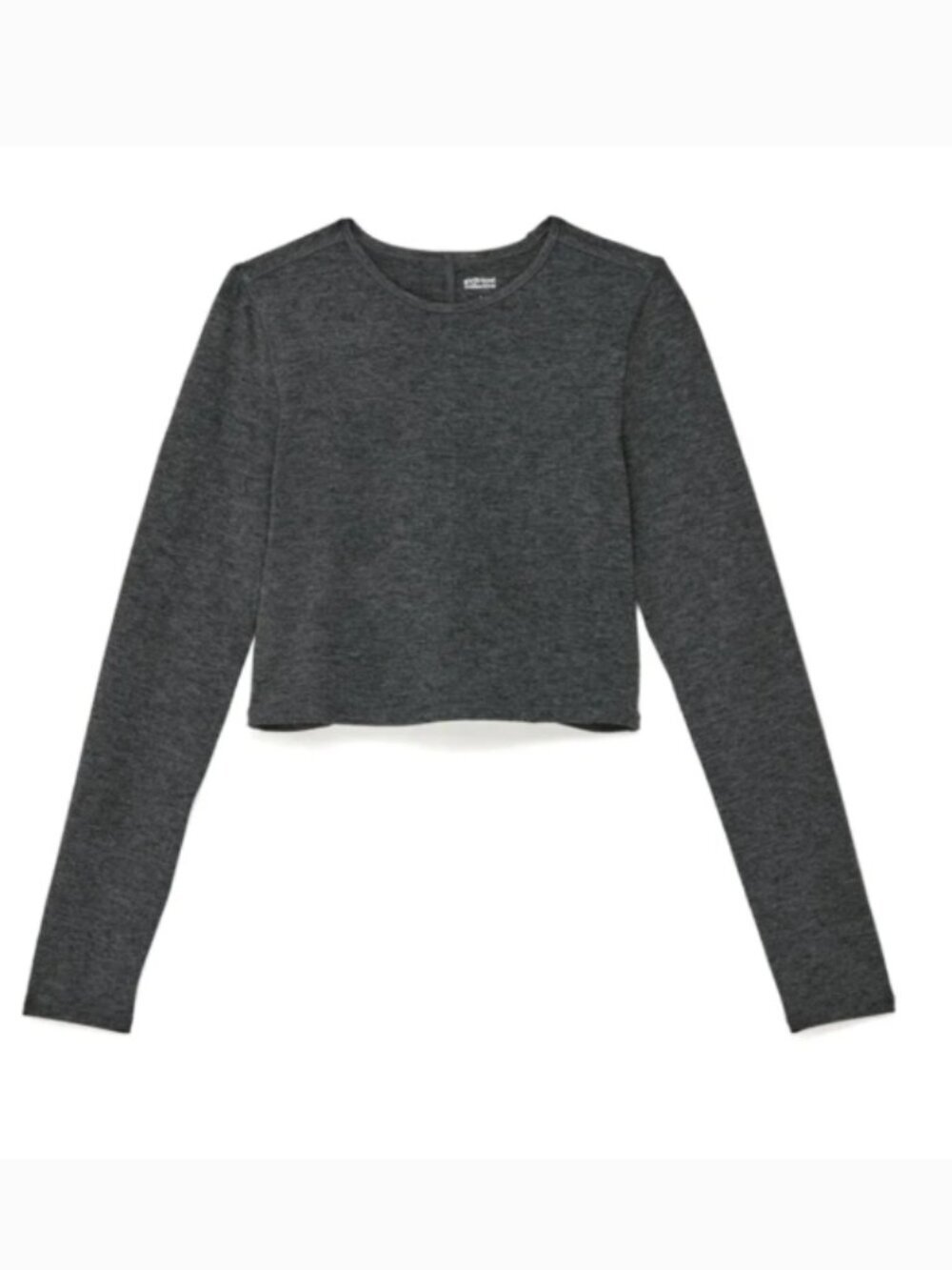 girlfriend collective reset cropped long sleeve